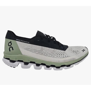 On Cloudboom 1 Womens Shoes white/green/black